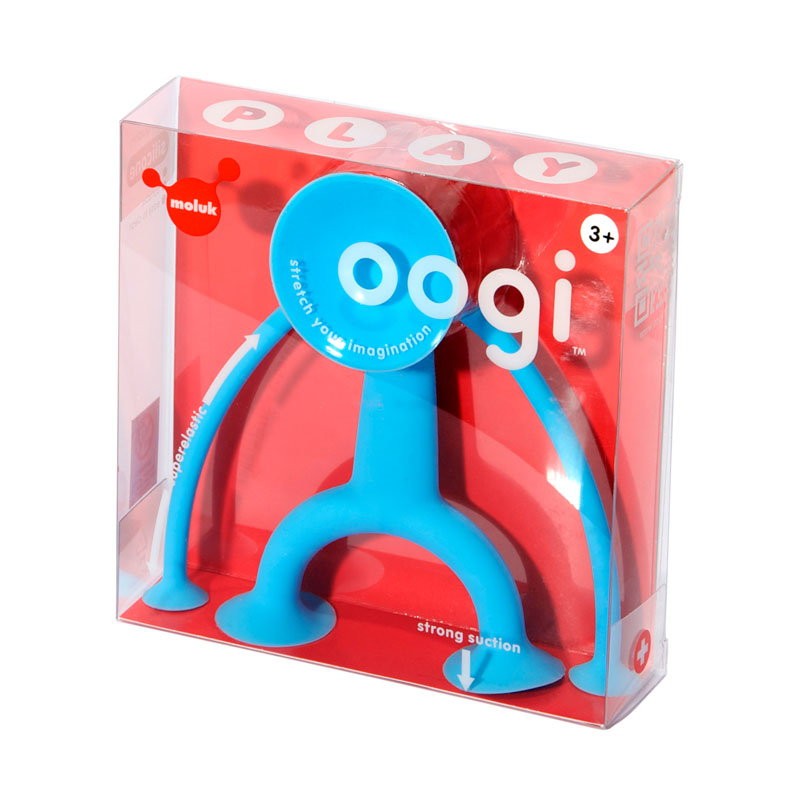 Oogi (albastru) – Omulețul flexibil cu ventuze