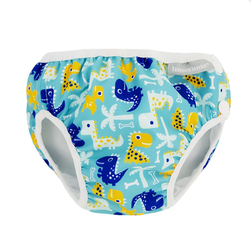 Scutec de înot ImseVimse Turquoise Dino