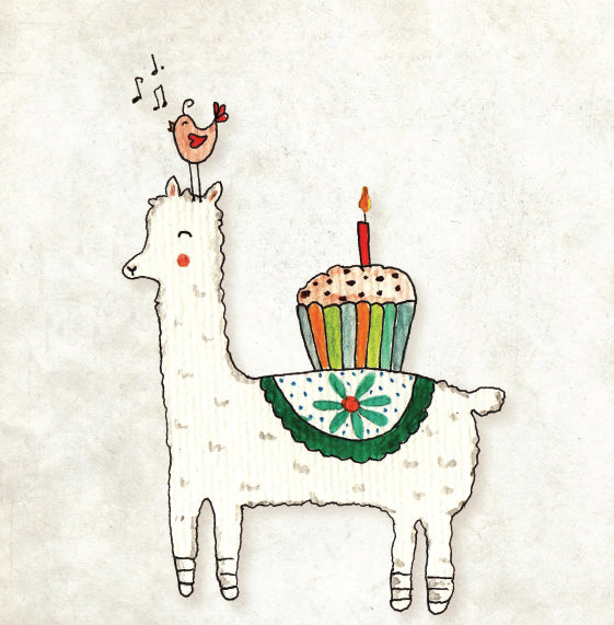 Felicitare Pojumka - Lama