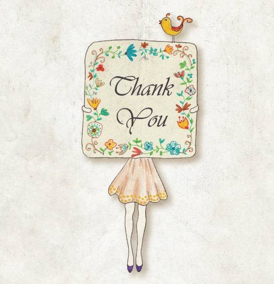 Felicitare Pojumka - THANK YOU
