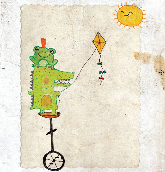 Felicitare Pojumka - CROCODILE