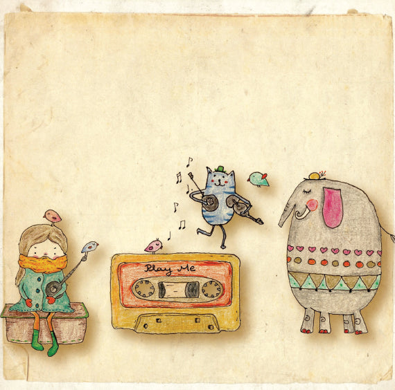 Felicitare Pojumka - MUSIC LOVE