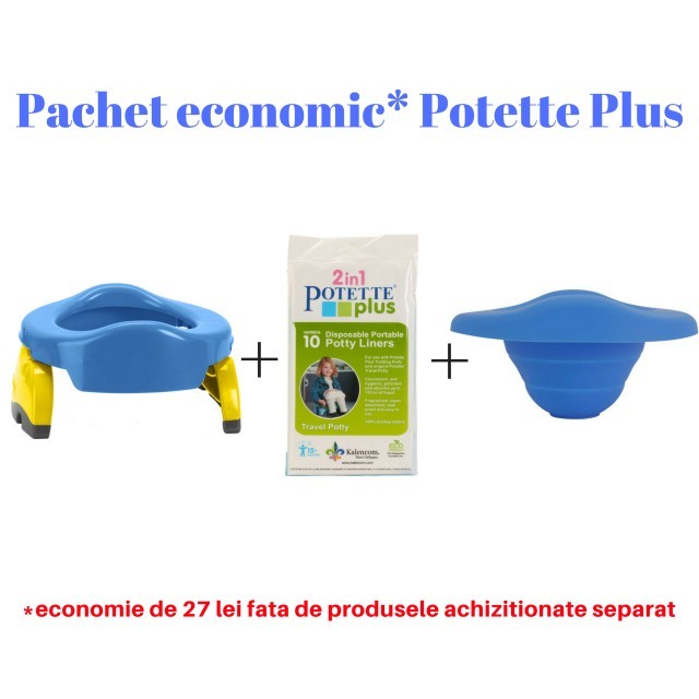 Potette Plus - Pachet economic albastru