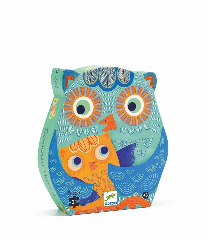 Puzzle Djeco Mama bufnița