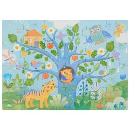 Puzzle Djeco Mama bufnița