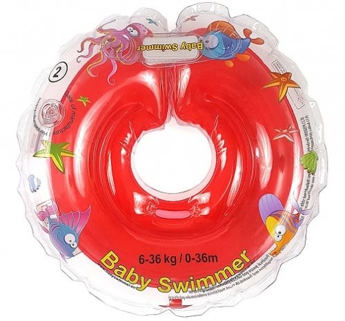 Colac roșu 6-36 luni Babyswimmer