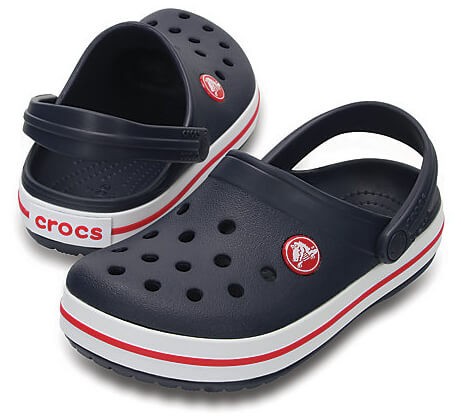 Șlapi Crocs (Kids' Crocband™ Clog) - Navy-Red