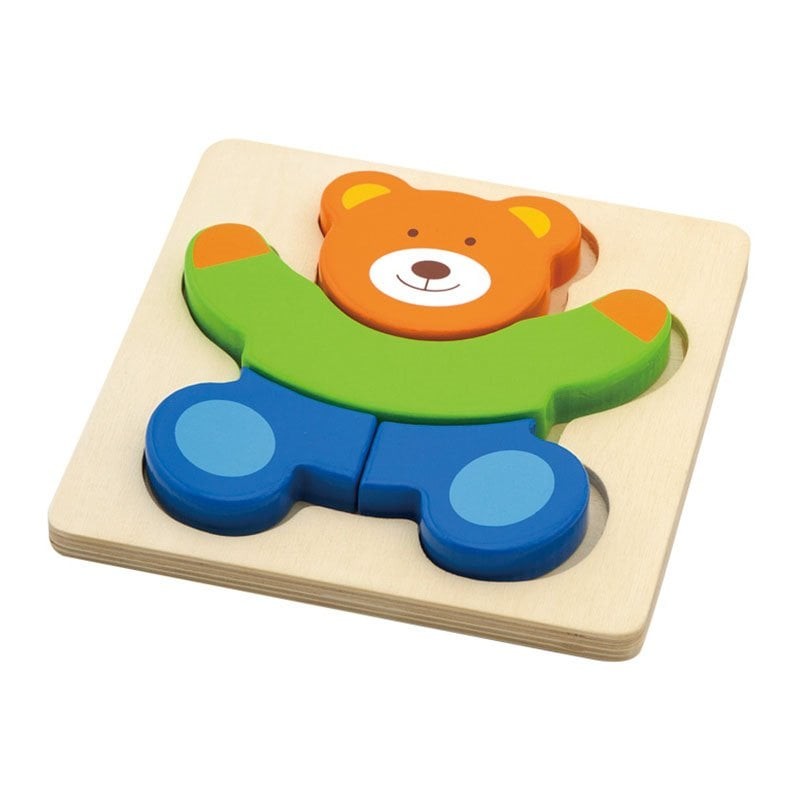 Puzzle din lemn Ursuleț - Viga