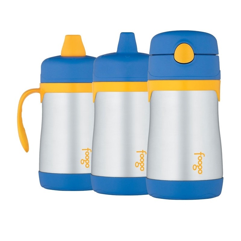 Termos Foogo pentru bebeluși (nivel 1,2,3) - albastru, 290 ml - Thermos