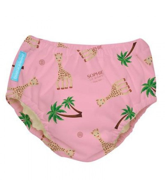 Scutec de înot și chiloțel de antrenament la oliță Charlie Banana Sophie Coco Pink