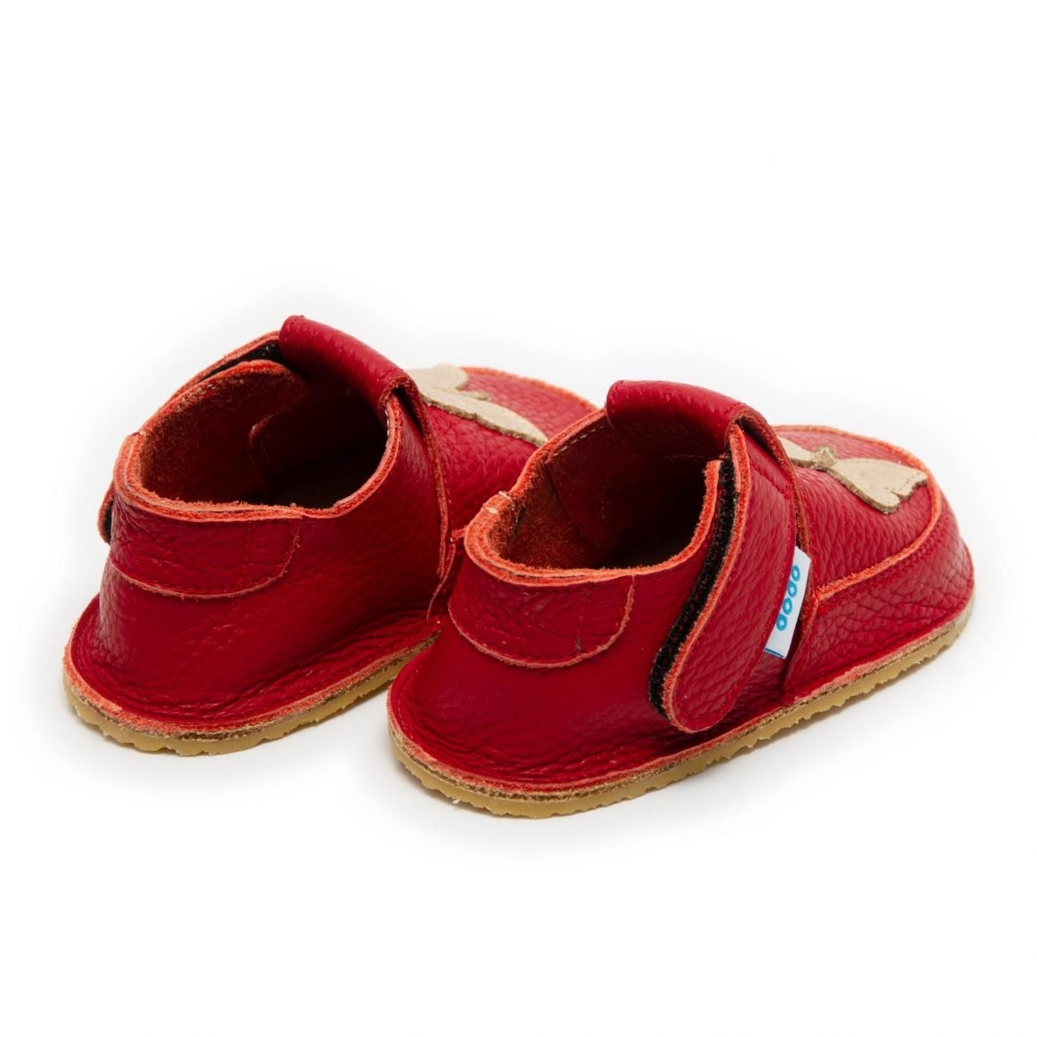 Pantof Fluturas/Rosu-Gr - Dodo Shoes