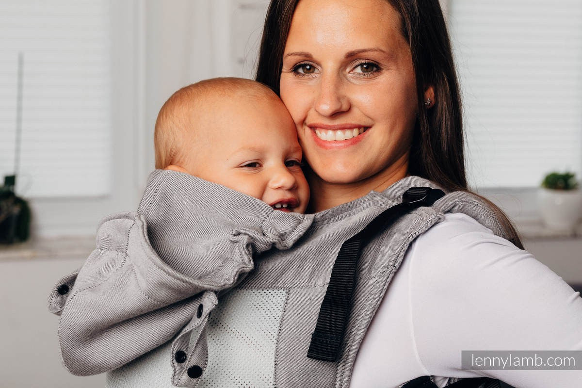 SSC LennyGo Toddler Size Basic Line Ergonomic Mesh Carrier - CALCITE