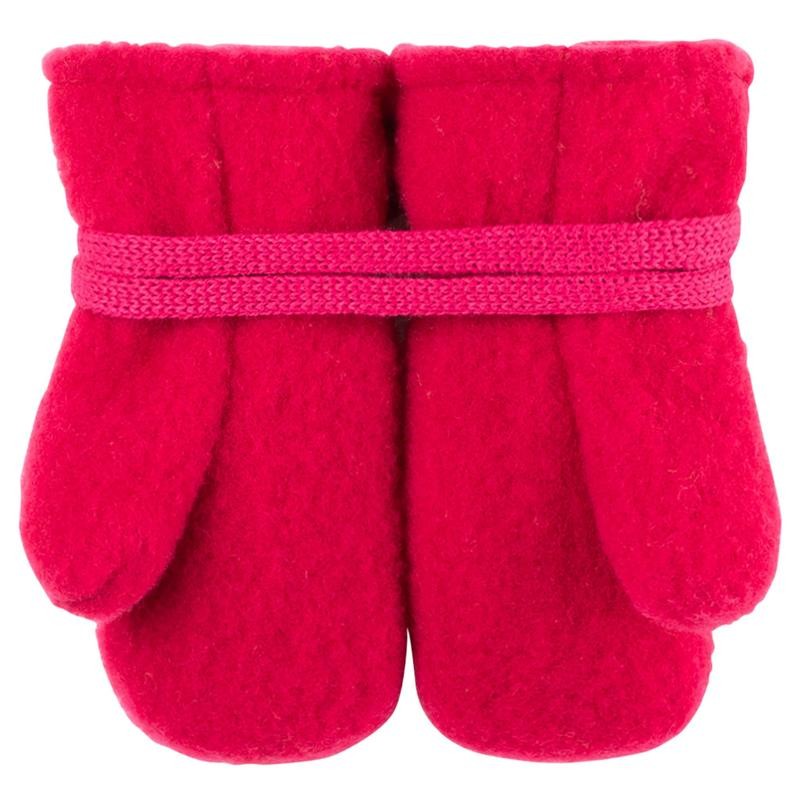 Mănuși Pure Pure fleece lână organică - Raspberry