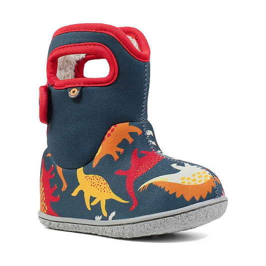 Cizme Baby Bogs Dino Indigo Multi