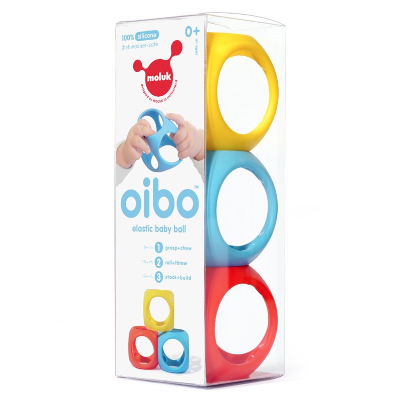Oibo – set 3 jucarii senzoriale flexibile