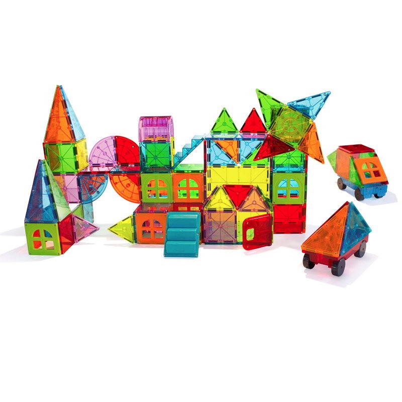 Magna-Tiles Metropolis  set magnetic (110 piese)