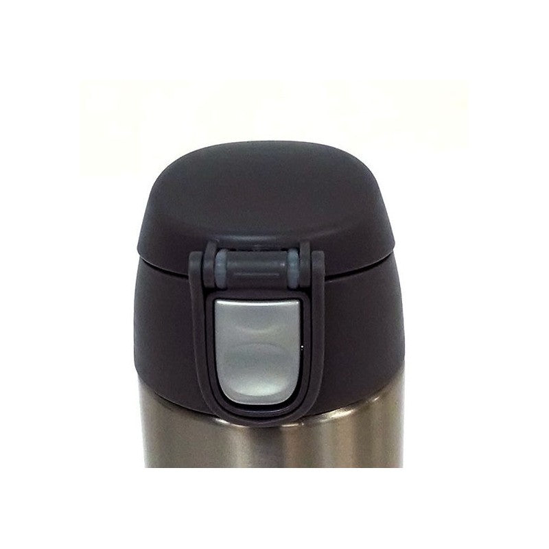 Termos pentru băuturi cu pai - negru, 530 ml