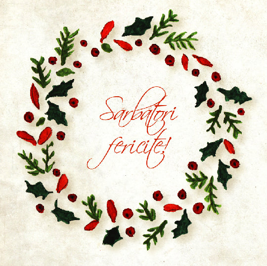 Felicitare Pojumka - Sarbatori Fericite!
