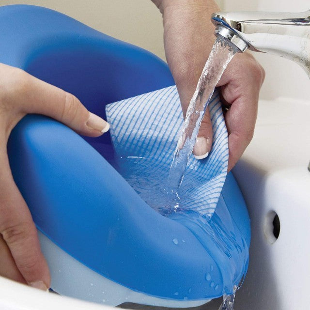 Liner reutilizabil de silicon pentru olița portabilă 2 in 1 Potette Plus si Potette Premium - culoare albastru