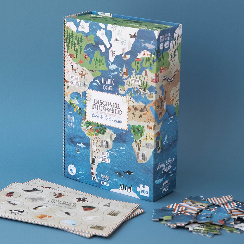 Puzzle Londji - Descoperă lumea