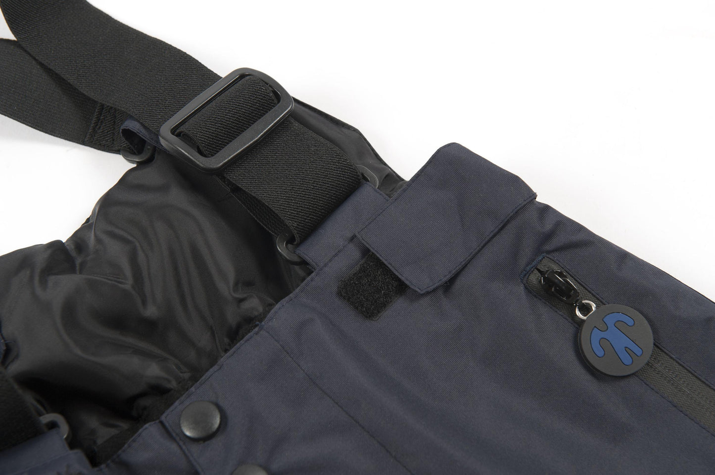Pantaloni de iarna cu bretele Blue - Ducksday