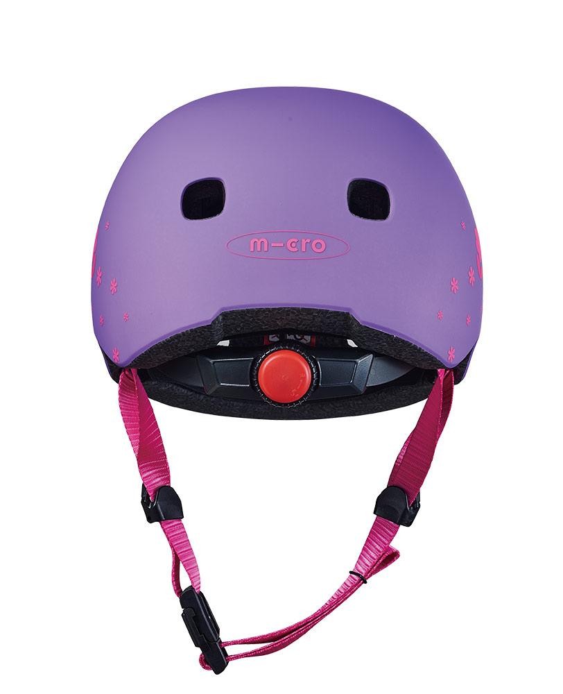 Cască Micro Floral Purple S Cu Led