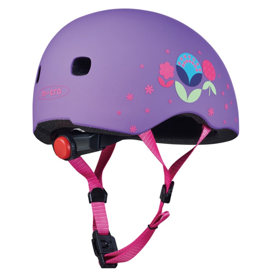 Cască Micro Floral Purple S Cu Led