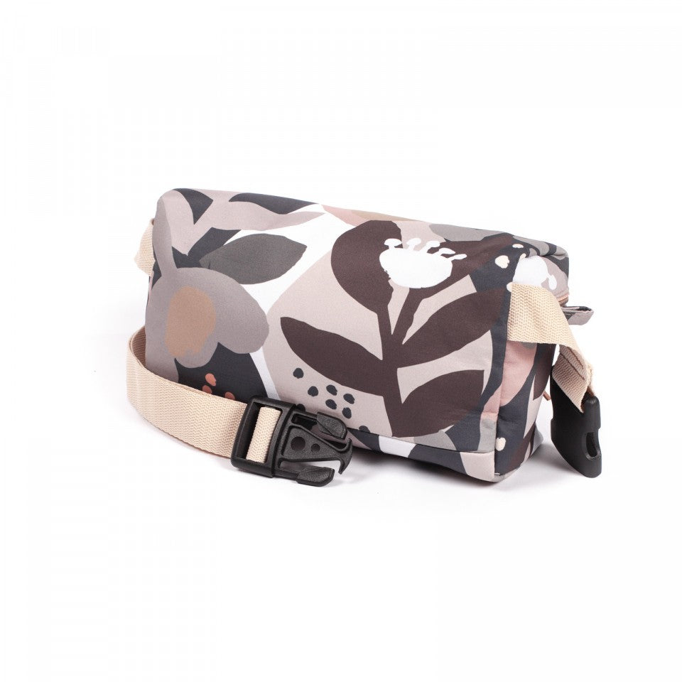 Borsetă MAXI flori cu pete pastelate - Delikates Accessories