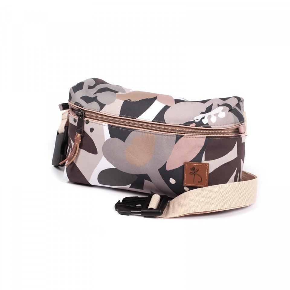 Borsetă MAXI flori cu pete pastelate - Delikates Accessories
