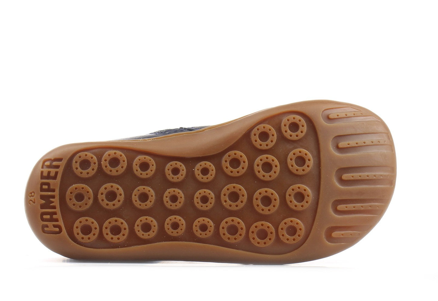 Ghete de piele Camper Peu Dark Blue - blue laces