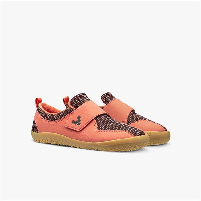 Pantofi Vivobarefoot Primus Toddler Coral