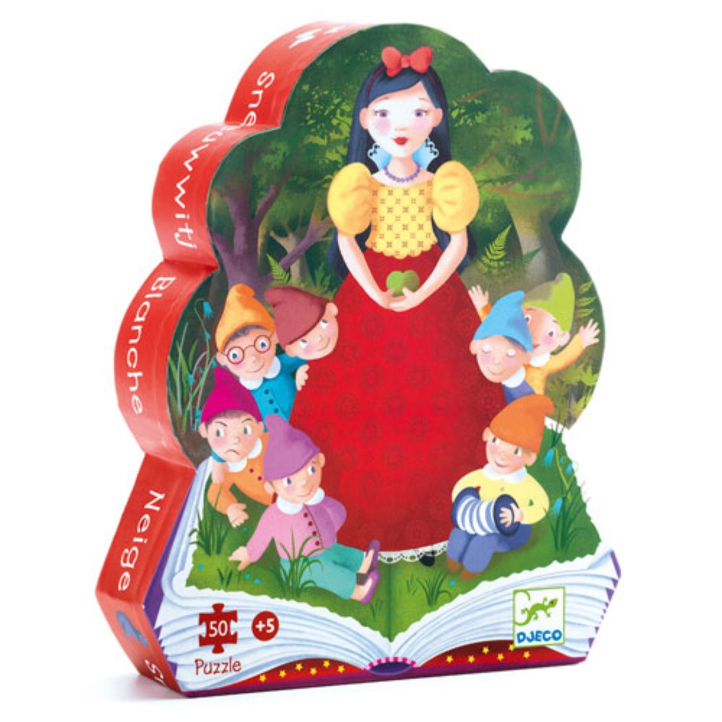 Puzzle Djeco Albă ca zăpada