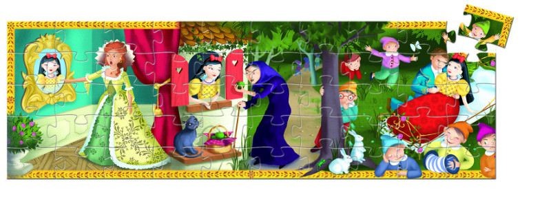 Puzzle Djeco Albă ca zăpada