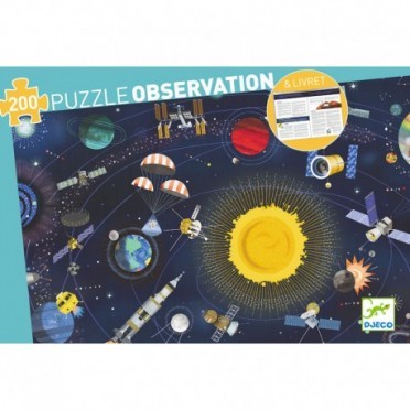 Puzzle observație Djeco Cosmos