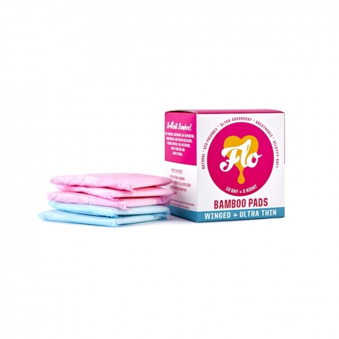 Pachet Combo Day and Night cu 10 absorbante de zi și 5 pt noapte, cu aripioare, Flo