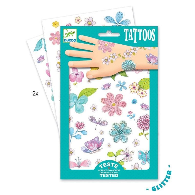 Tatuaje Djeco Flori