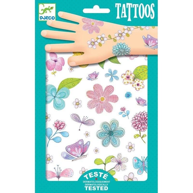 Tatuaje Djeco Flori