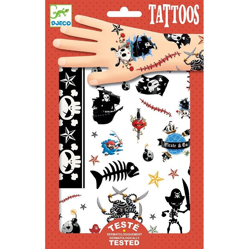 Tatuaje Djeco Pirat
