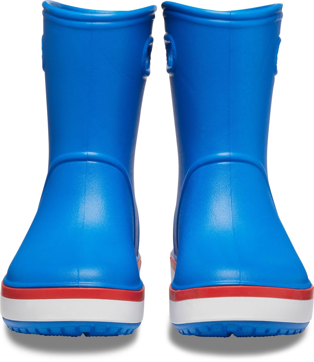 Cizme Crocs - Crocs Crocband Rain Boot Bright Cobalt/ Flame