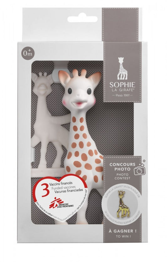 Set Girafa Sophie si inel dentitie Ed. limitata