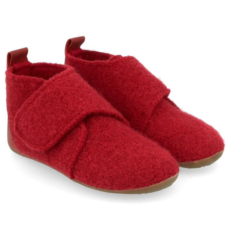 Pantofi interior Haflinger din lână - Everest Bello Paprika