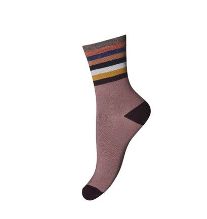 Șosete Melton din bumbac Stripes Burlwood