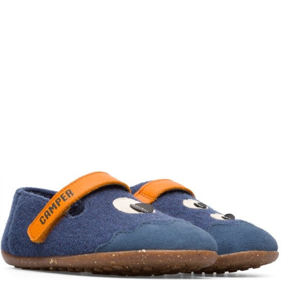 Papuci de interior din lână Camper - Twins Collection - Blue