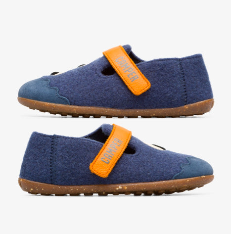 Papuci de interior din lână Camper - Twins Collection - Blue