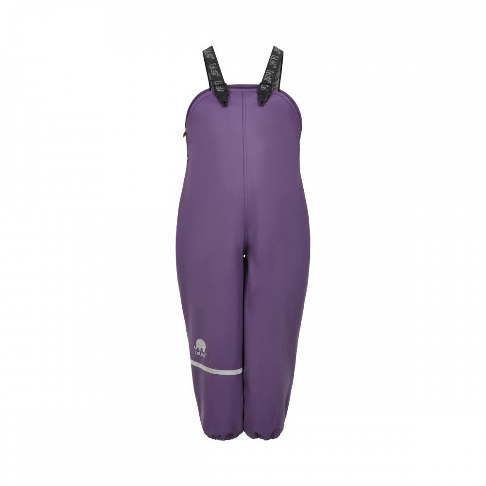 Pantaloni de ploaie și vânt căptușiți integral cu fleece Mulled Grapes CeLaVi