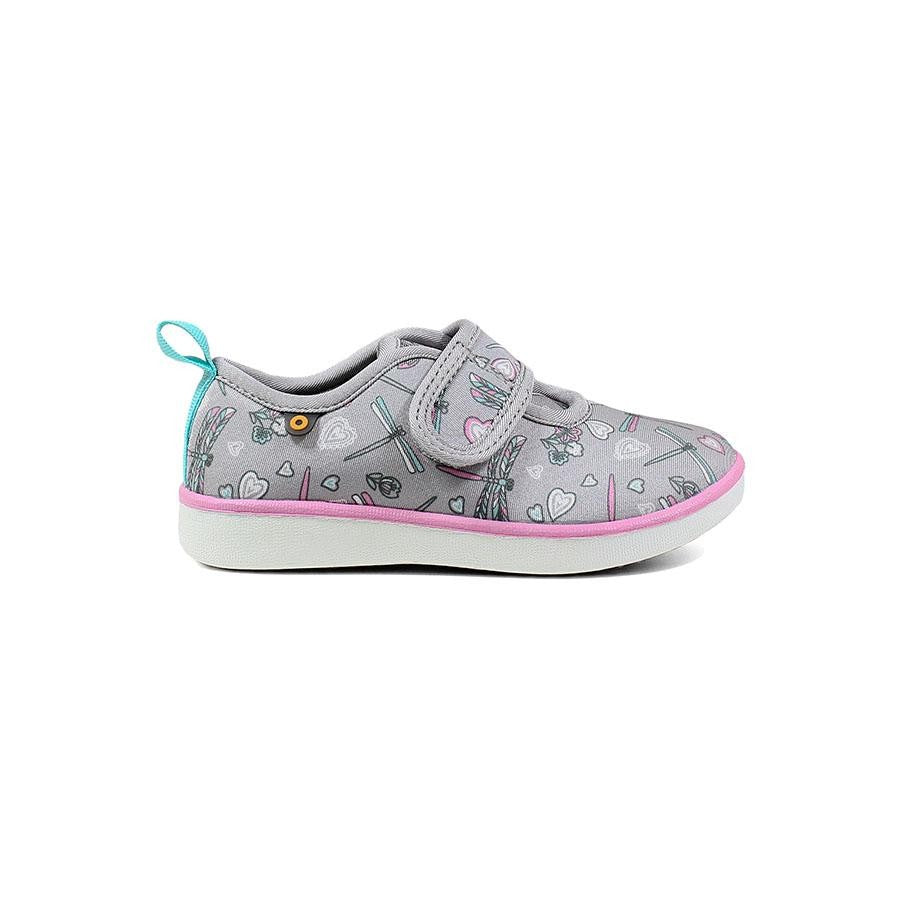 Tenisi - Kicker Strap - BOGS Footwear - Dragonfly Light Grey Multi