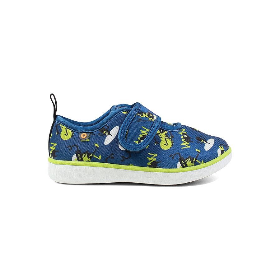 Pantofi sport - Kicker Strap - Bogs Footwear - Robots Navy Multi