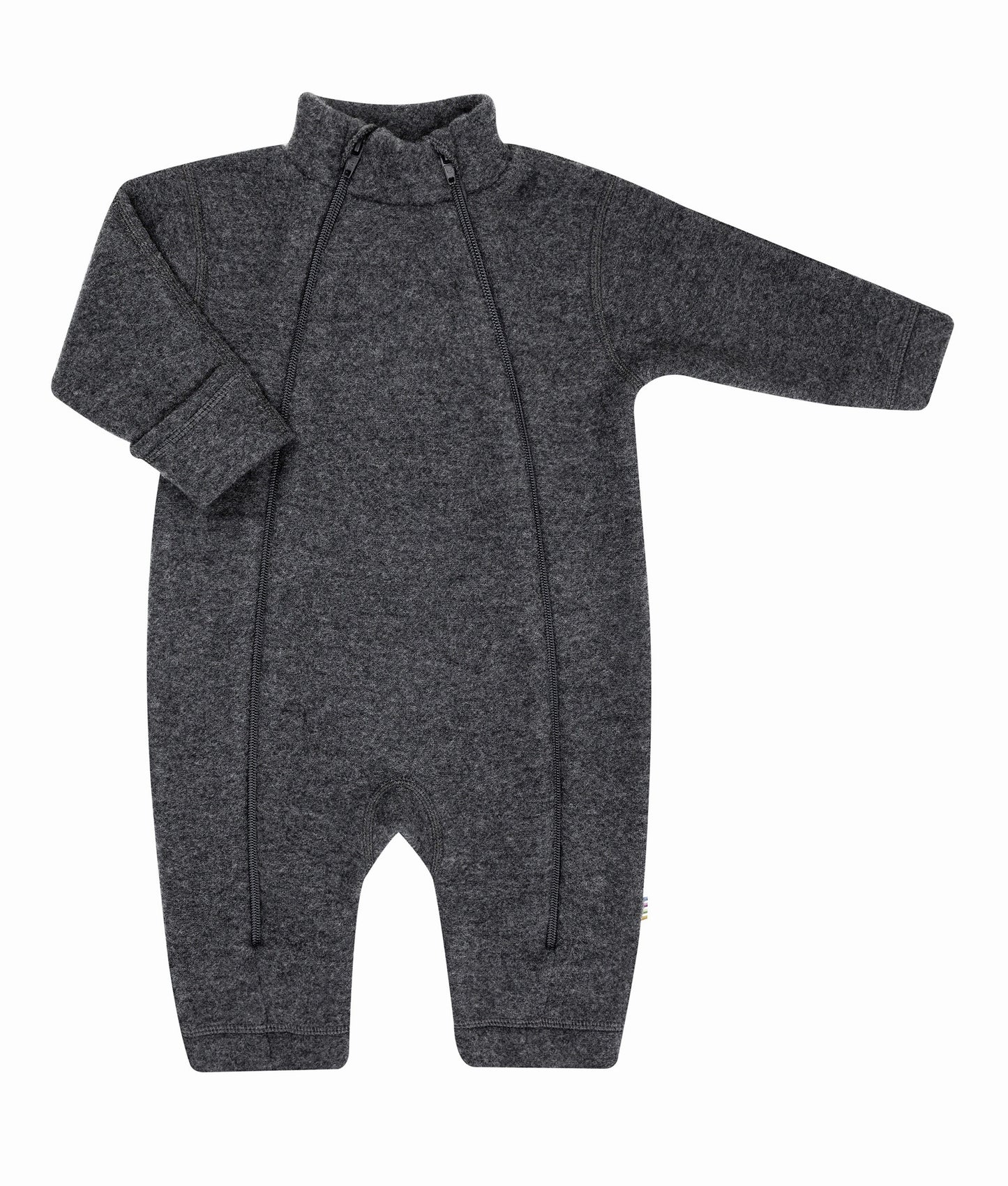 Overall Joha 2-in-1 fleece lână merinos - Grey