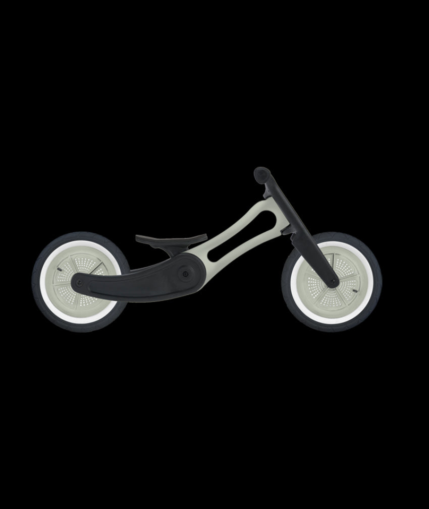 Bicicletă de echilibru Wishbone Design 3-În-1 - Ediţie reciclată RE2 Raw (Bicicletă fără pedale)