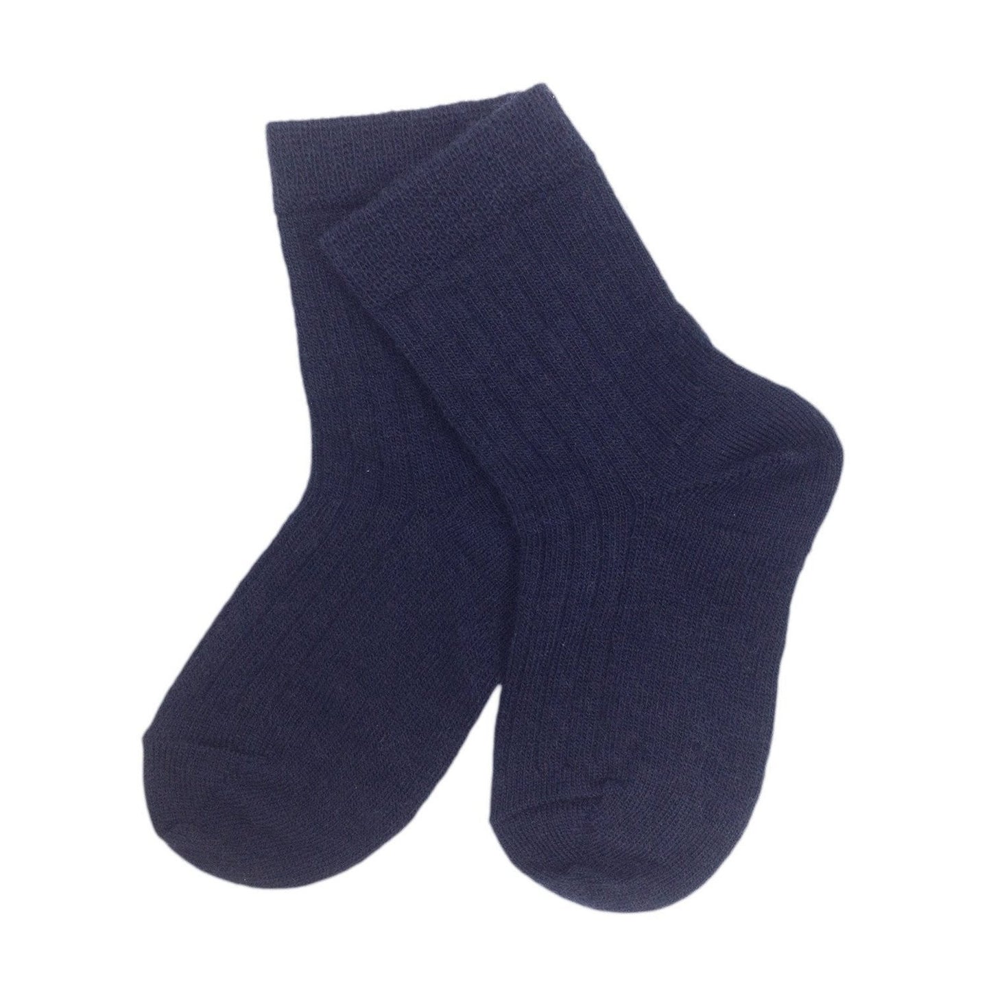 Sosete subtiri mp Denmark din lână Wool Rib - Ankle noos Navy